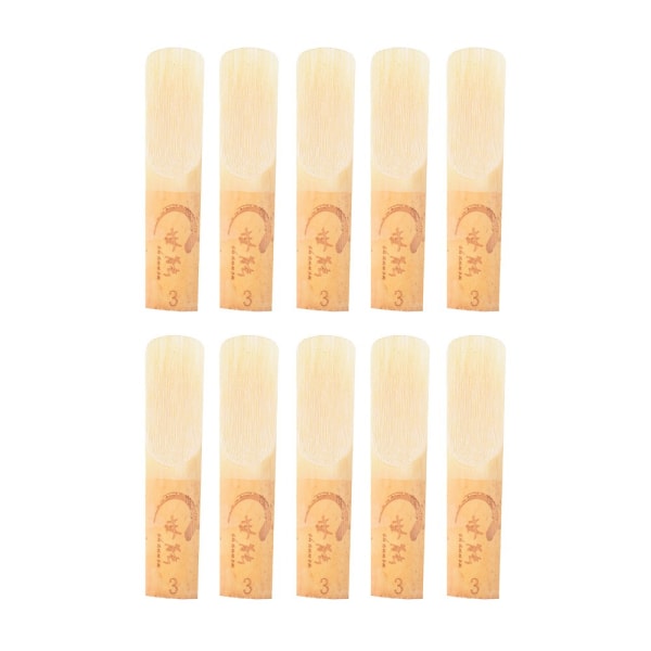 10 st/kartong 2,0/3,0/2,5 Bb Level Sopran Saxophone Sax Reeds