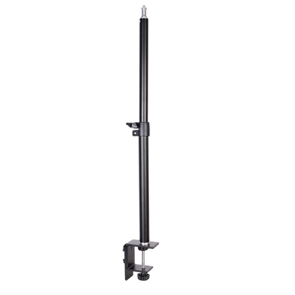 2x hopfällbart skrivbordsfäste Studio Light Stand Flash Video Bracket