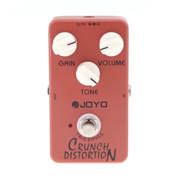 JOYO JF-03 Crunch Distortion Analog Gitarr Effekt Pedal Bypass