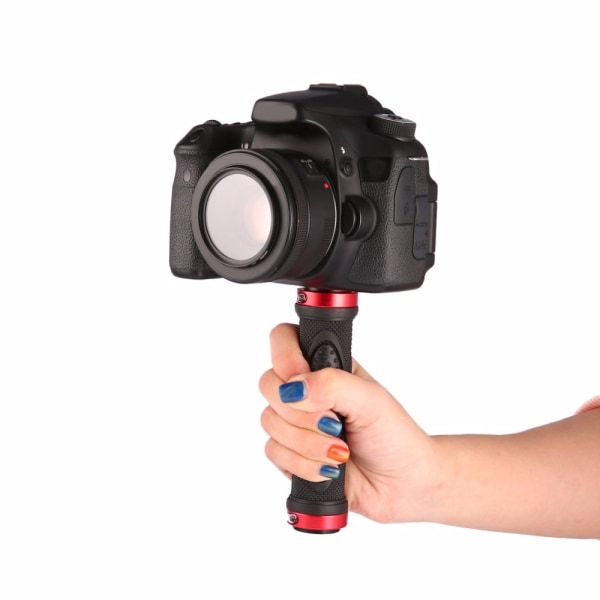 Kamerahandtag Grip Stabilisator Handhållet fäste för DSLR-kamera