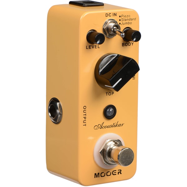 Mooer Acoustikar Akustisk gitarr Simulator Effektpedal