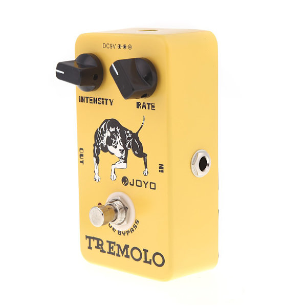 JOYO JF-09 Tremolo Stompbox Gitarreffektpedalförstärkare Bypass