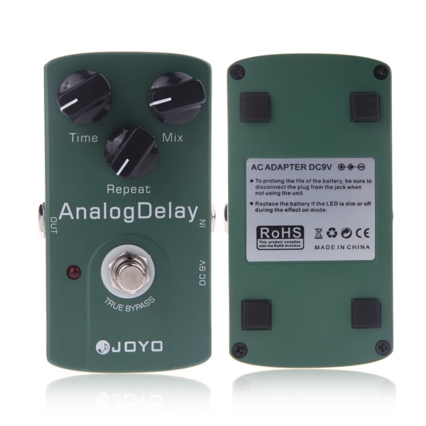 JOYO Analog Elgitarr Delay Effektpedal 600MS-3000MS
