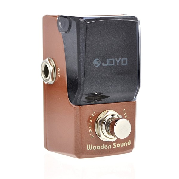 JOYO Trä Ljud Akustisk Simulera Elgitarr Effektpedal