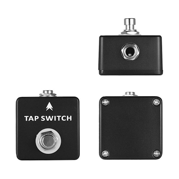 Mosky Tap Switch Gitarr Effekt Pedal Tap Tempo Switch Fotkontakt