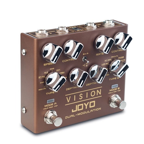 Joyo R-09 Gitarreffekt Pedal Vision Multi-Effect Dual Channel