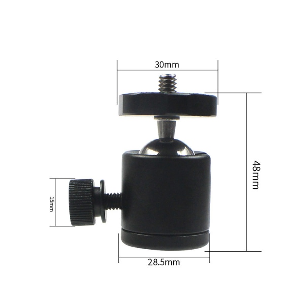 Magnetisk stativ Monopod-fäste för Gopro Hero DJI Osmo-telefon 43MM
