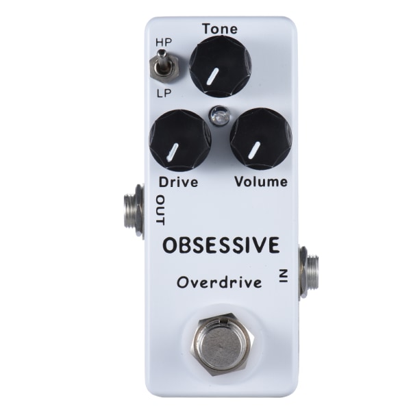 MOSKY Obsessive Guitar Effect Pedal Overdrive True Bypass Switch