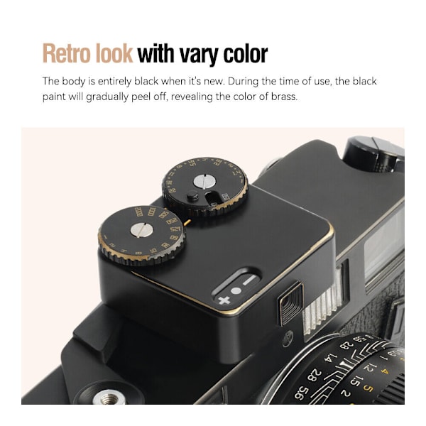 TTArtisan Light Meter Dials Hot Cold Shoe Fixing High Precision