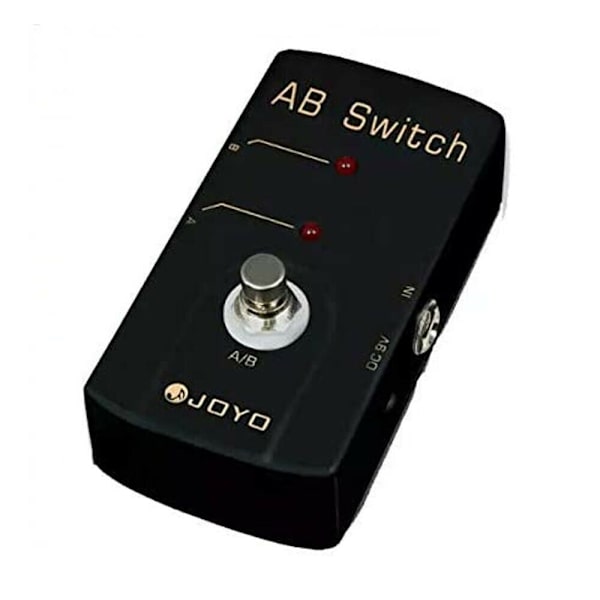 JOYO JF-30 Guitar Switcher Effect Pedal AB A/B Switch Fotkontakt