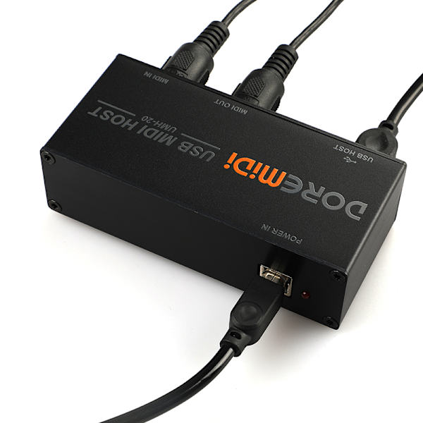 DOREMiDi USB MIDI HOST FTP Converter Adapter 16 kanaler + kabel
