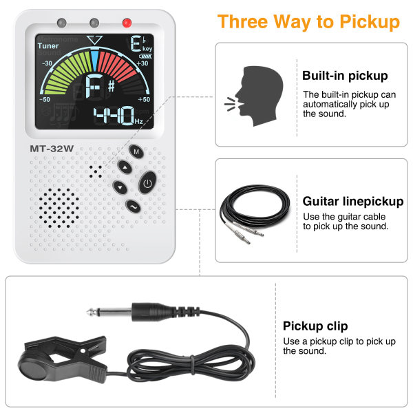 3IN1 Digital Metronom Tuner Tongenerator