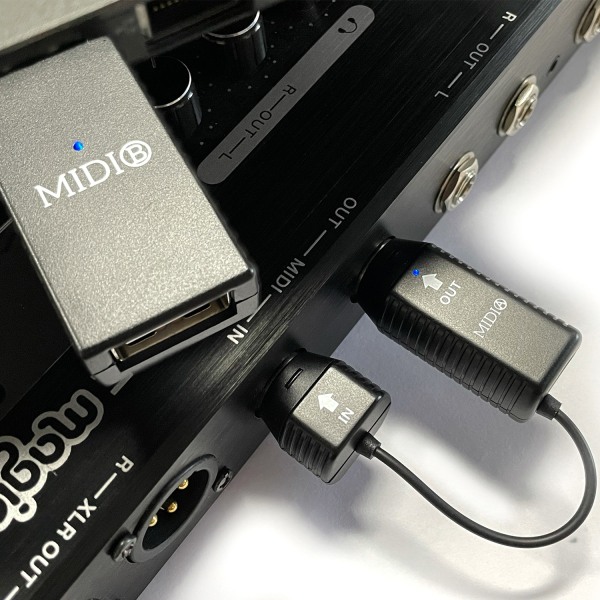 M-VAVE MS1 trådlöst överföringssystem MIDI Adapter Plug Play