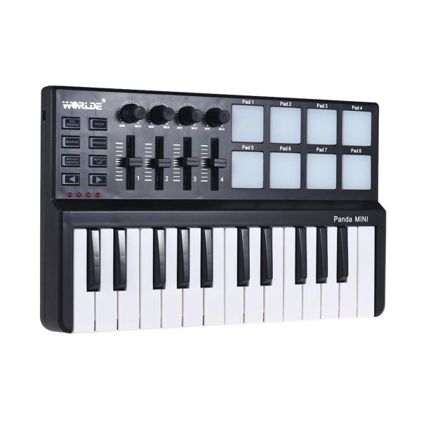 WORLDE PANDAMINI USB MIDI Controller Professional 25 Keyboard