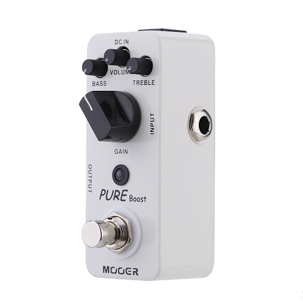 Mooer Pure Boost gitarreffektpedal Bas Diskantförstärkning