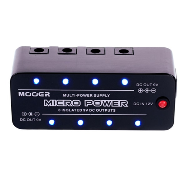 Mooer Micro Power Elektronisk Gitarr Effekt Pedal Power