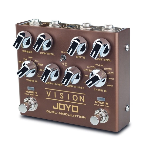 Joyo R-09 Gitarreffekt Pedal Vision Multi-Effect Dual Channel