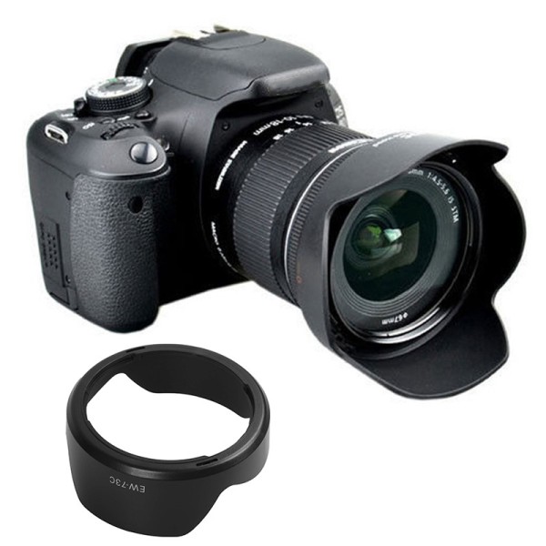EW-73C motljusskydd för Canon EF-S 10-18mm f/4.5-5.6 IS STM