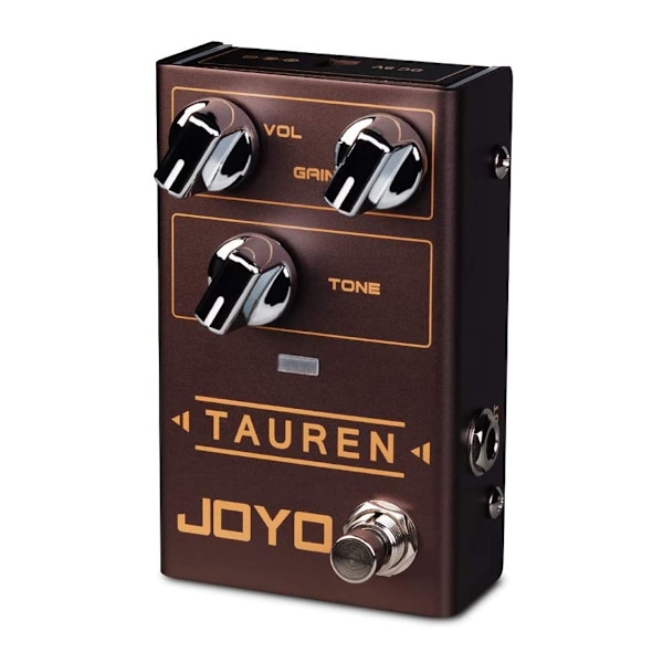 JOYO R-01 Tauren Overdrive Gitarr Effekt Pedal Boost Distortion