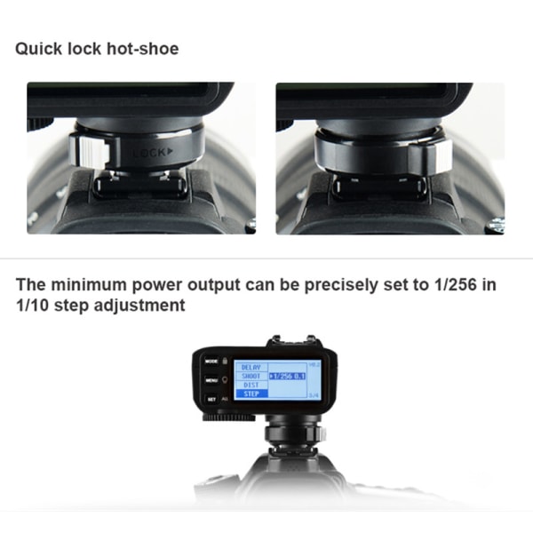 Godox trådlös TTL-kamera Flash Speed Light Trigger Transmitter