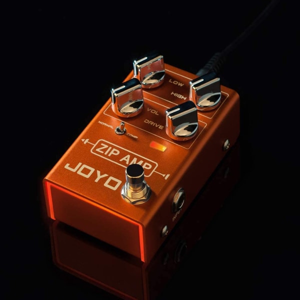 JOYO ZIP AMP Gitarr Effekt Pedal Compression Overdrive Simulera