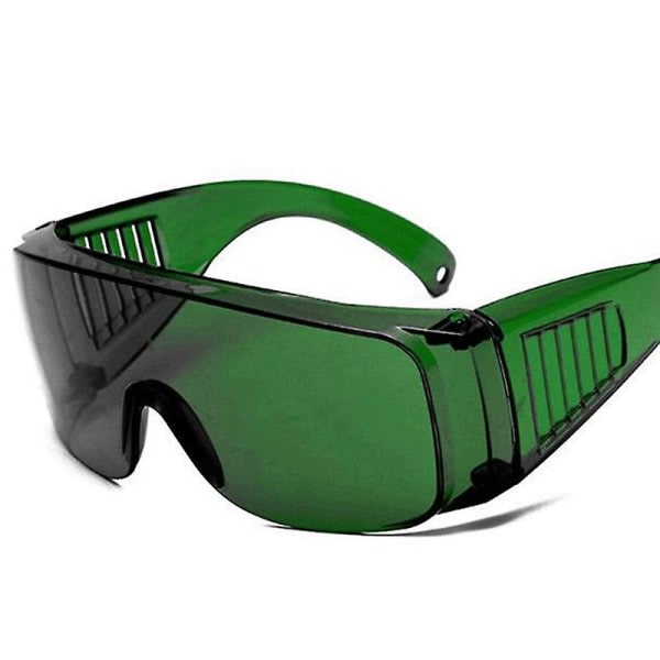1 stk Sikkerhedsbriller Gennemsigtige Sikkerhedsbriller Anti Sprøjt Anti Ridse Støvtæt øje Fuld beskyttelse til Con Armégrönt