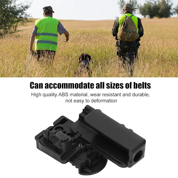 Plast Hölster Bärbart Midjebälte Hölster Hållbart Tjänstehölster för Utomhuscamping Jakt för Glock G17/22