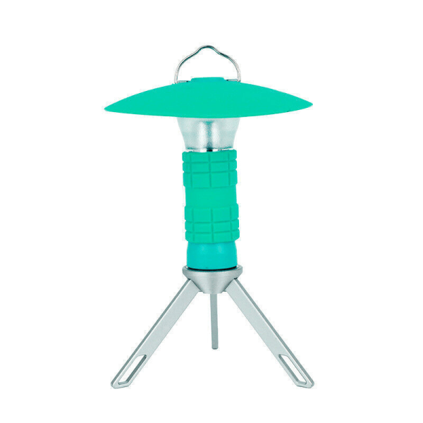 LED-campinglykta-tältljus Bärbar nödlampa utomhusblixtljus Grön