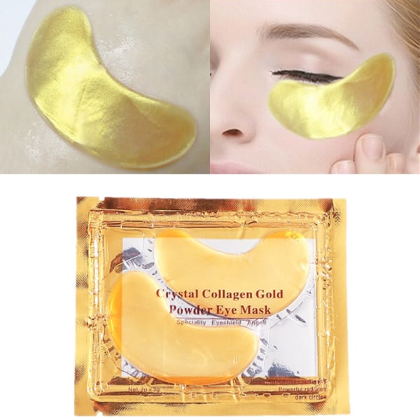 Under Eye Patches (30 Pairs) - Golden Under Eye Mask Collagen, Under Eye Mask for Face, Dark Circles and Puffiness, Beauty & Personal Care