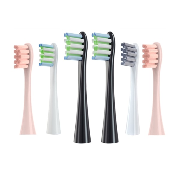 10 ersättningshuvuden för elektriska tandborstar till Oclean Pink grå