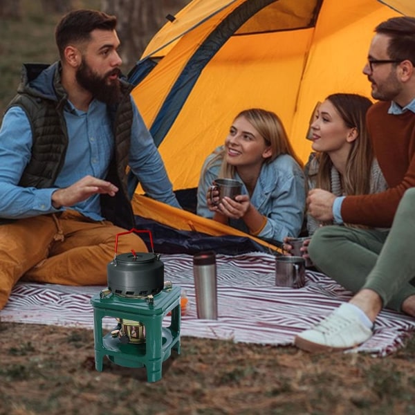 Bærbar campingspis, 8-cellers portabel udendørsfotogenkamin til backpacking - Campingspis, portabel fotogenkamin til backpacking