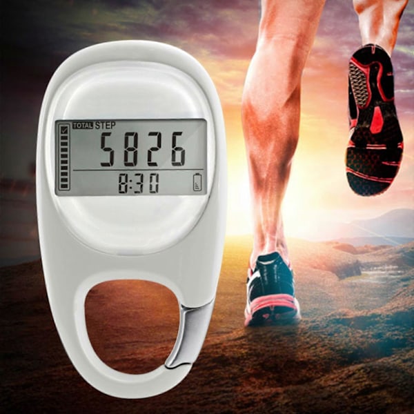Pedometer, Stegräknare med Minnesfunktion, Daglig Övervakning