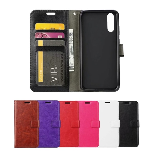 Huawei P20 Pro - Pung Etui - Vælg Farve! Sort Black Svart