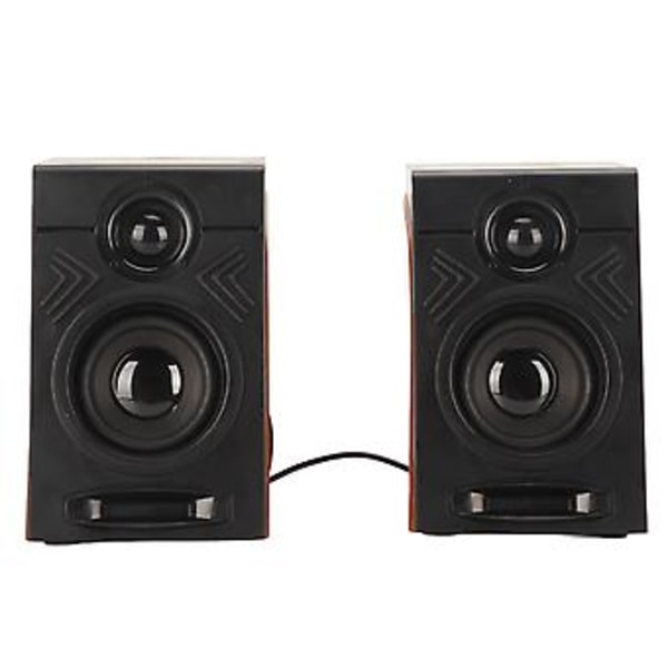PC-högtalare HiFi Djup Bas Justerbar Volym Plug and Play Skrivbordshögtalare för TV-apparater Datorer Bärbara datorer Telefoner