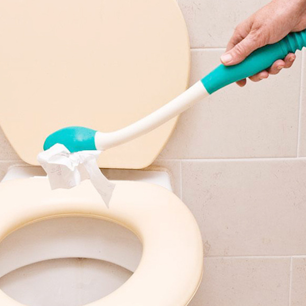 1 stk. toiletartikel, lang rækkevidde komforttørring, forlænger din