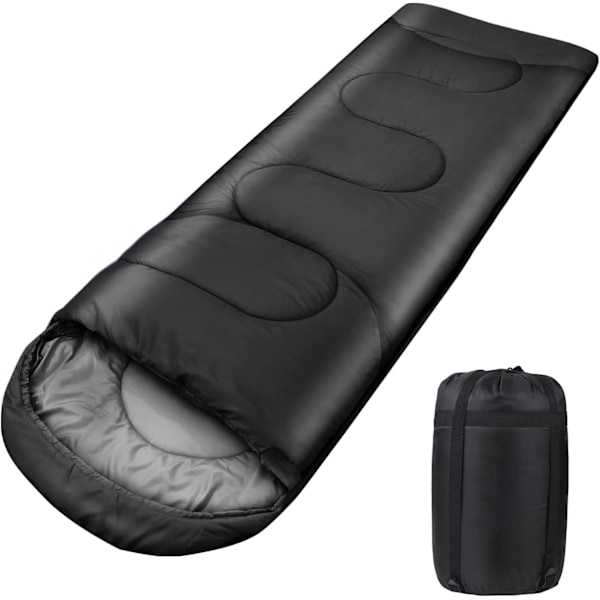 Sovsäck för vuxna, 3 säsonger - Ultralätt & Varm, Vattentät sovsäck för camping, Lättvikt med kompakt väska 4-Pack Samsung