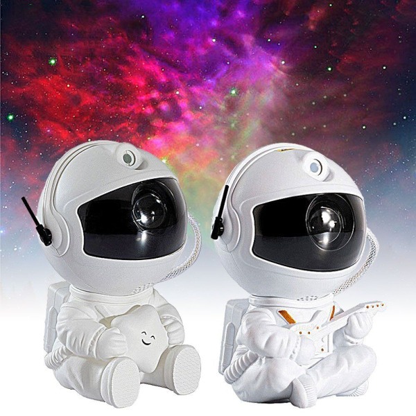 Skapa en galax av förundran med Astronaut Galaxy Projector - Remote Control Xmas gitarr