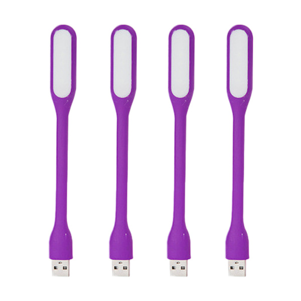 Fleksibel Mini USB LED-lampe til bærbar computer, tastatur, Power Bank