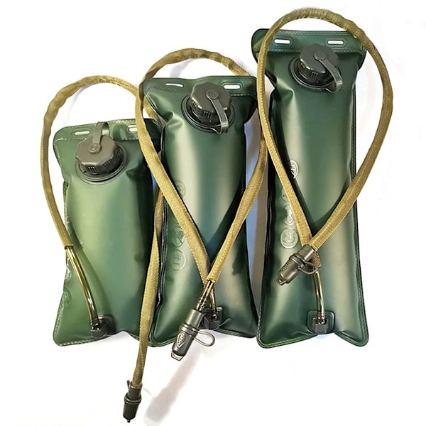 Vattenblåsa Vattenreservoar Hydreringspaket Förvaringsväska BPA-fri - 2L 2,5L 3L Vikbar utomhuscamping löparväst Ryggsäck 2.5L