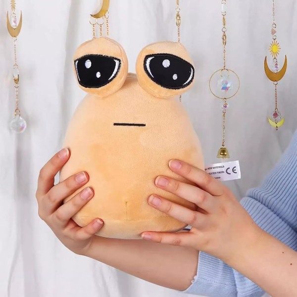 Alien Pou -pehmo, Kawaii Alien täytetyt pehmonukkepeli Pehmoeläin Pou-nukke, joululahjatäytetty eläin tytölle pojalle lasten lahja 1 st