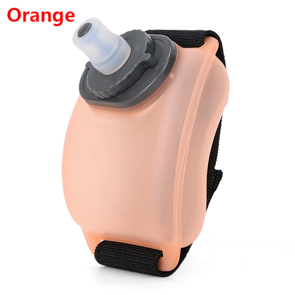 200 ml Ulkoilu juoksu ranne Vesipullo Pyöräily urheilumuki Kannettava vesipullo orange