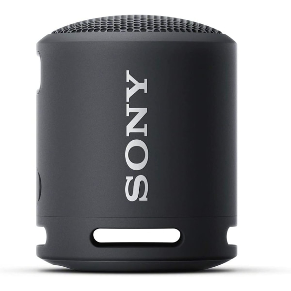 Sony SRSXB13/B Extra Bass bærbar vandtæt højttaler med Bluetooth, USB Type-C, 16 timers batterilevetid Taupe