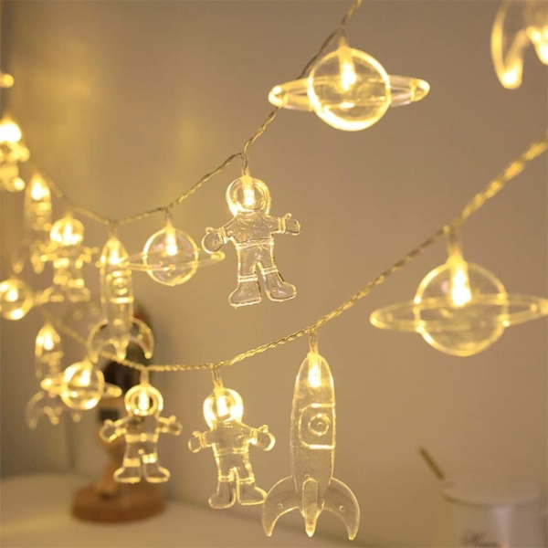 Fairy Lights för barn, batteridrivna LED-ljusslingor för barnrum, 3M ljusslinga med 20 LED-lampor
