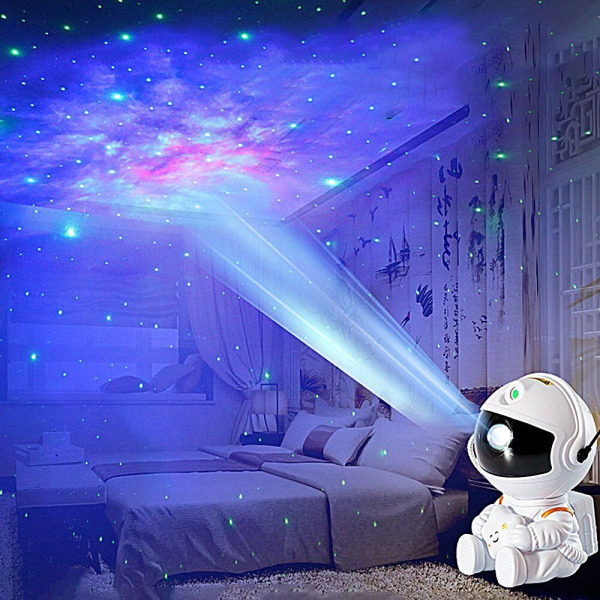 Lag en galakse med astronaut Galaxy Projector - Fjernkontroll Xmas gitarr