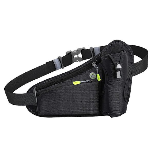 Sport Hydration Bälte Väska Löparbälte Midjeväska Bum Bag med Vattenflaskhållare för Män Kvinnor Löpning Cykling Vandring Promenad - Perfekt Blue