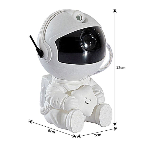 Skapa en galax av förundran med Astronaut Galaxy Projector - Remote Control Xmas stjärna