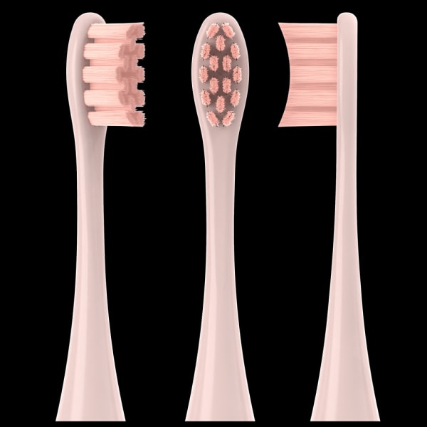 10 reservehoder for elektriske tannbørster for Oclean Pink rosa