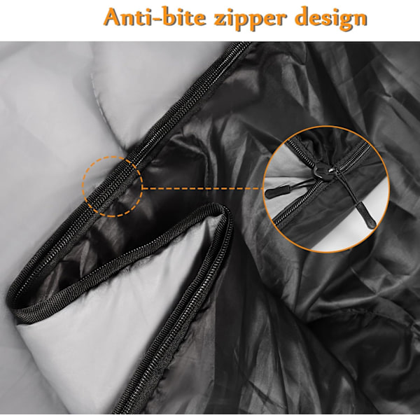 Sovsäck för vuxna, 3 säsonger - Ultralätt & Varm, Vattentät sovsäck för camping, Lättvikt med kompakt väska 4-Pack Samsung