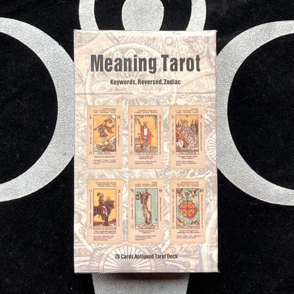 78 stk Adventure Times Tarot for nybegynnere Klassiske tarotbrettspillkort betyder tarot