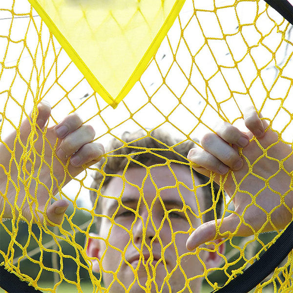 Fotball Trening Skyting Nett Utstyr Trening Mål Nett Gul Yellow (45 * 60cm)